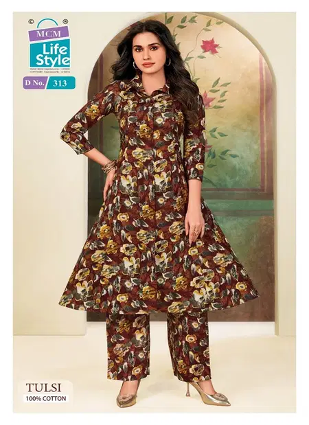 Tulsi Vol 3 By Mcm Pure Cotton Printed Kurti With Bottom
